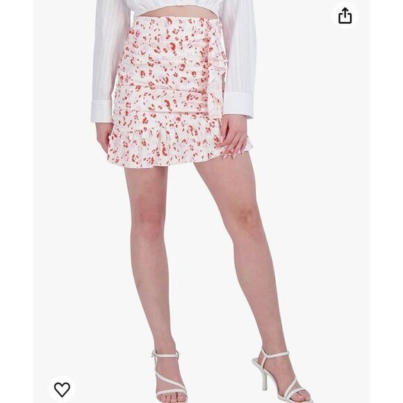 BCBGeneration Women's Mini Ruffle Skirt - Picture 1 of 8